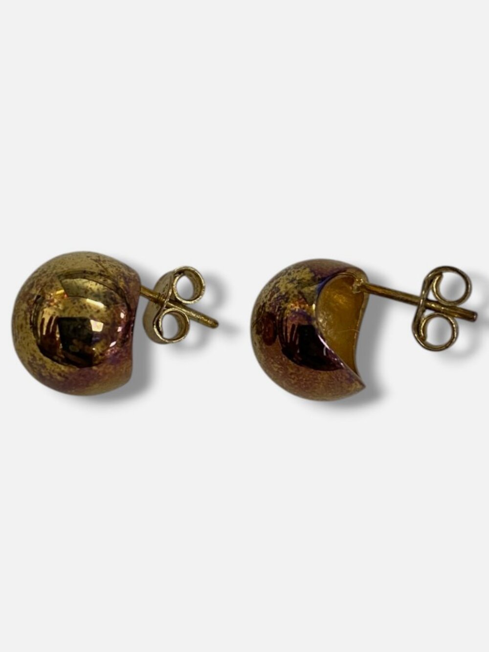 Meadowlark Women's 23K Gold-Plated Sterling Silver Neptune Orb Stud Earrings